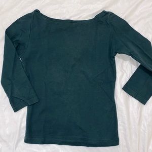 SOLD Green Longsleeve Top NWOT